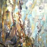 Reeds & Black birds - acrylic