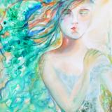 Portrait of a mermaid