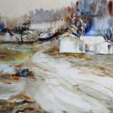 Pacific NW winter village