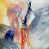 Preening Heron