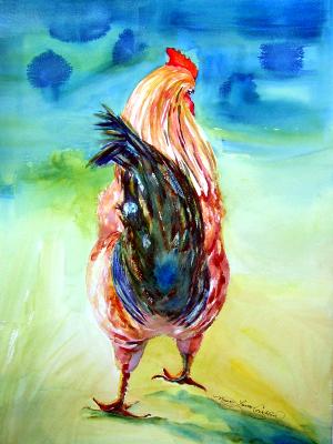 Painted Cockerel