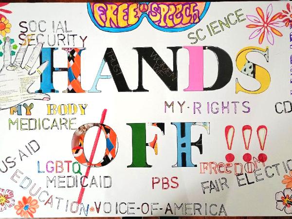 Hands off March in month of March, my sign