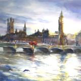 The Red Bus, London, Westminster Bridge