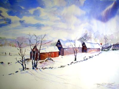 Winter barns 